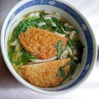 若春菊の春うどん